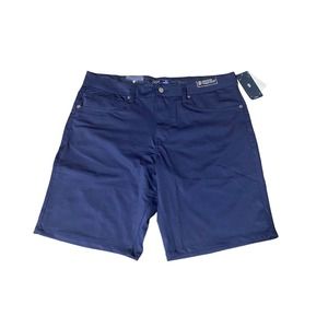 IZOD Men's Advantage Modern Fit Shorts Navy Blue (Size: 36 x 9.5") NWT
